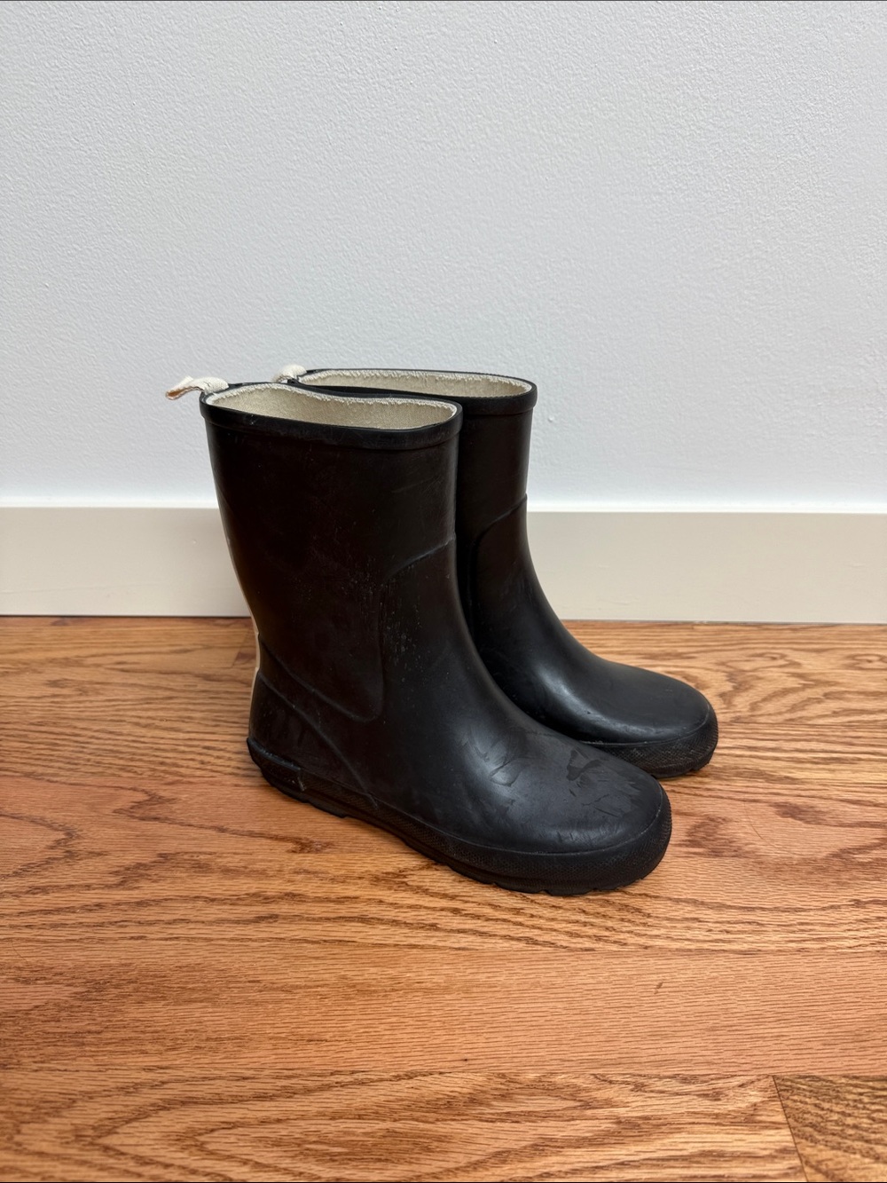 Gray Label x Novesta black rain boots EU size 34